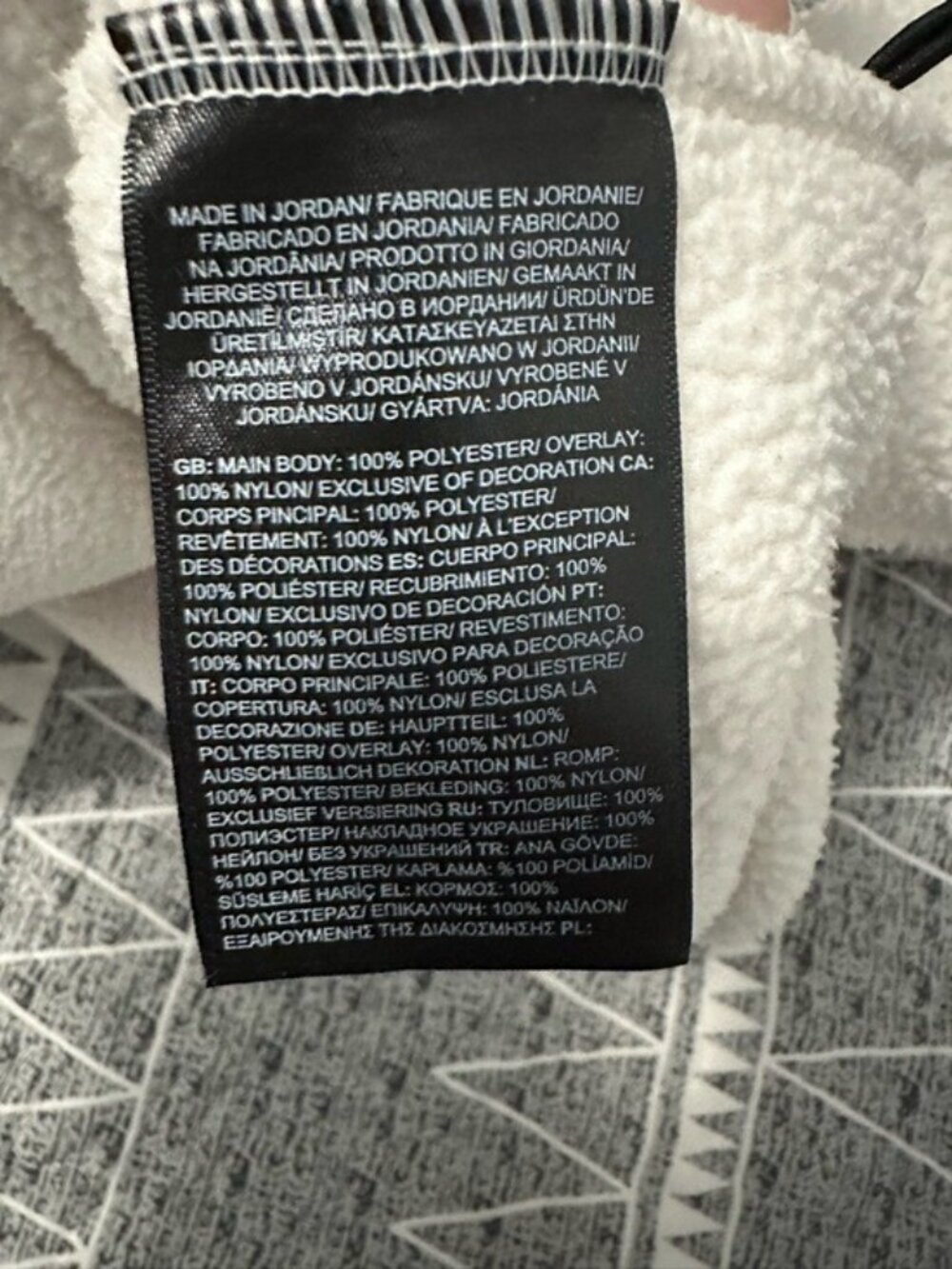 The North Face Denali Crop Fleece Pullover Black White Size M Y2K Gorpcore - Picture 9 of 15